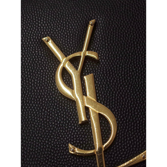 Saint Laurent Paris Classic Kate Satchel Shoulder Bag Black - Picture 4 of 9